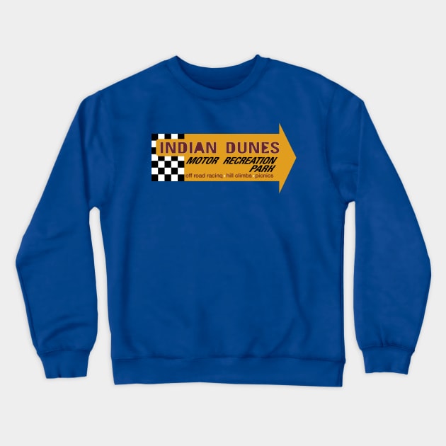 Indian Dunes Crewneck Sweatshirt by DesignWise